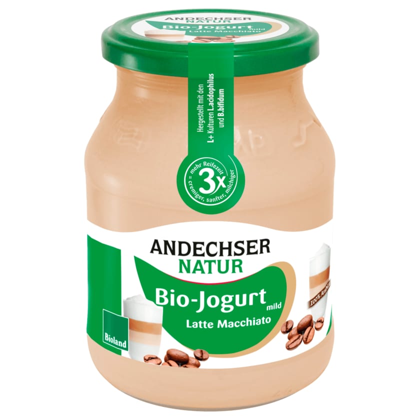 Andechser Natur Bio Joghurt Latte Macchiato 3,8% 500g